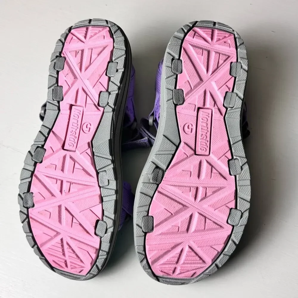 Northside Girls Durable Outdoors Adjustable Secure Strap Sandals Sz 5 NWOT